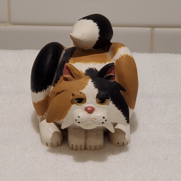 None Other - Ceramic Cat Figurine